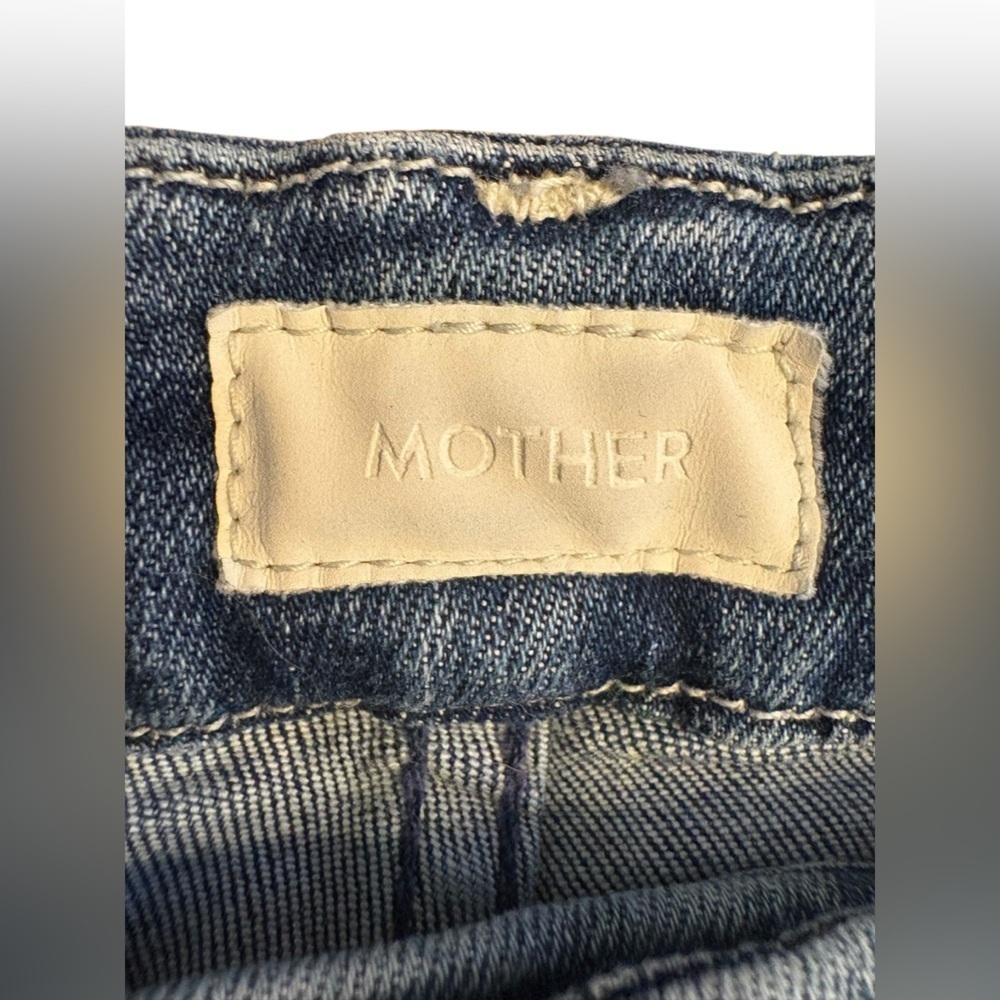 MOTHER The Looker Blue Skinny Jeans - Picture 10 of 14